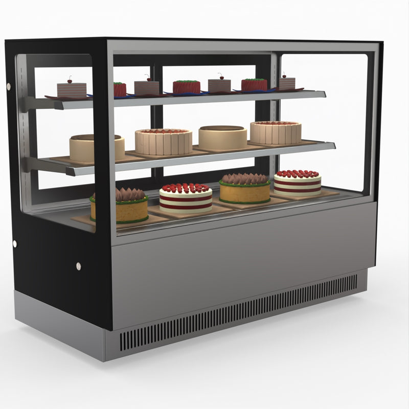 Bonvue Modern 2 Shelves Cake Or Food Display GAN-1500RF2