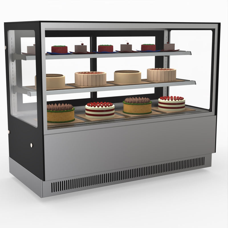 Bonvue Modern 2 Shelves Cake Or Food Display GAN-1500RF2