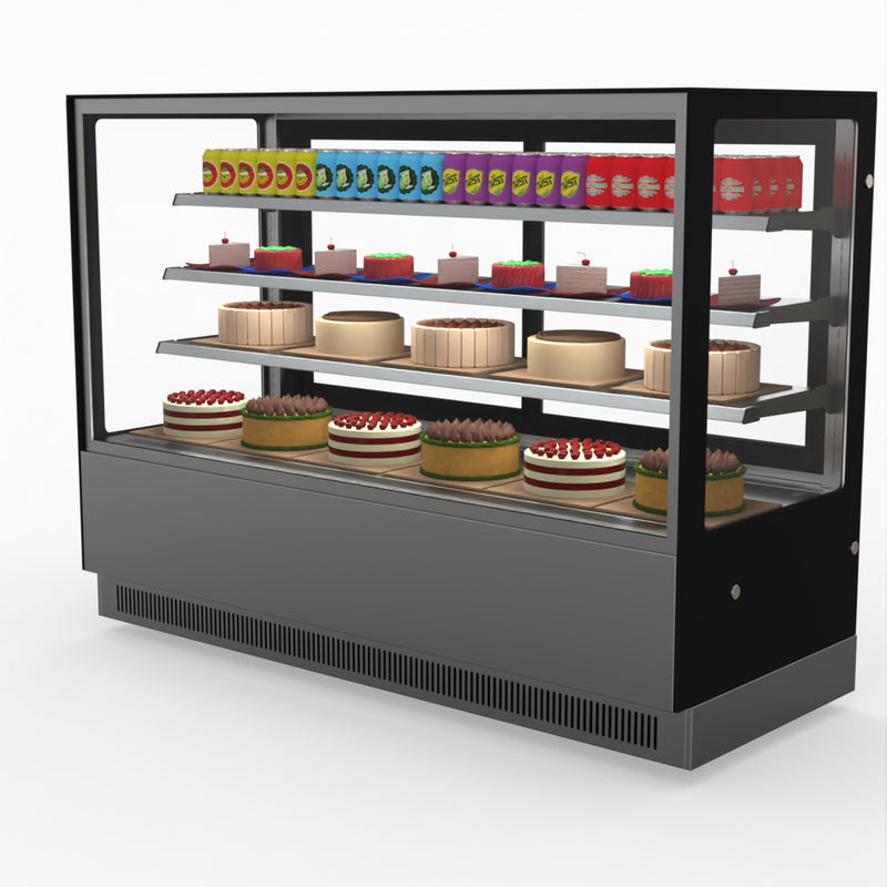 Bonvue Modern 3 Shelves Cake Or Food Display GAN-1800RF3