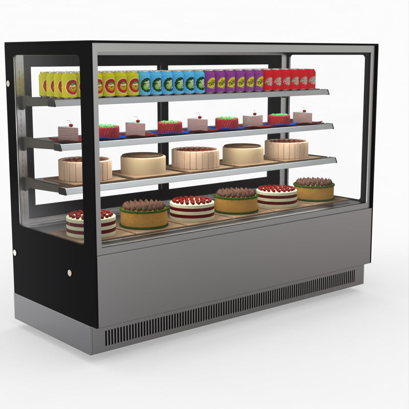 Bonvue Modern 3 Shelves Cake Or Food Display GAN-1800RF3