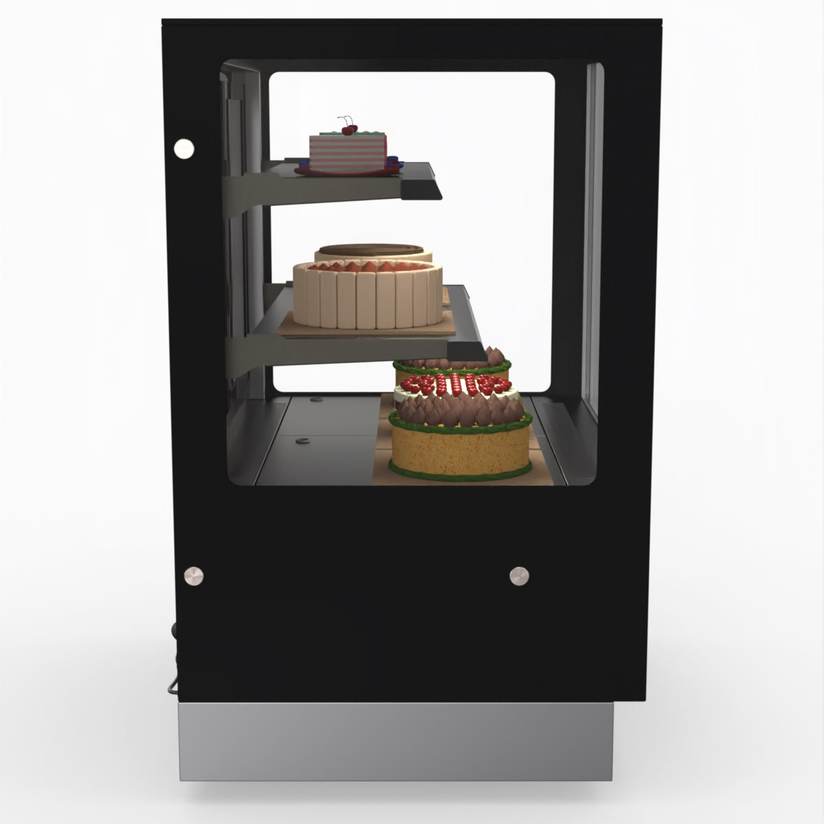 Bonvue Modern 2 Shelves Cake Or Food Display GAN-900RF2