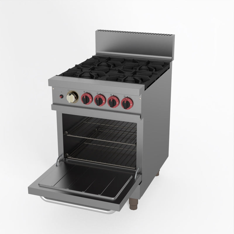 Gasmax 4 Burner With Oven Flame Failure GBS4TS