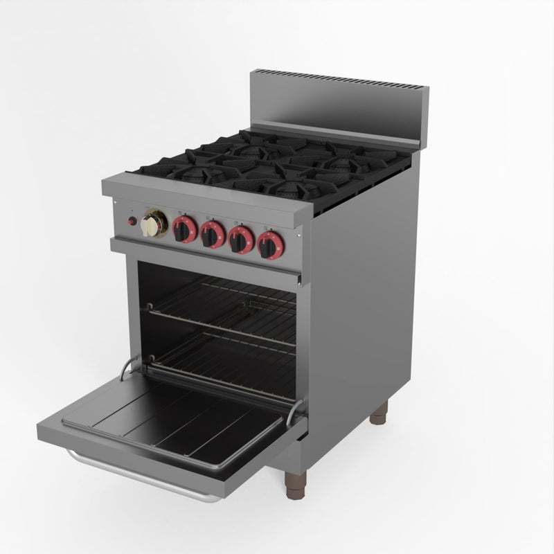 Gasmax 4 Burner With Oven Flame Failure GBS4TSLPG