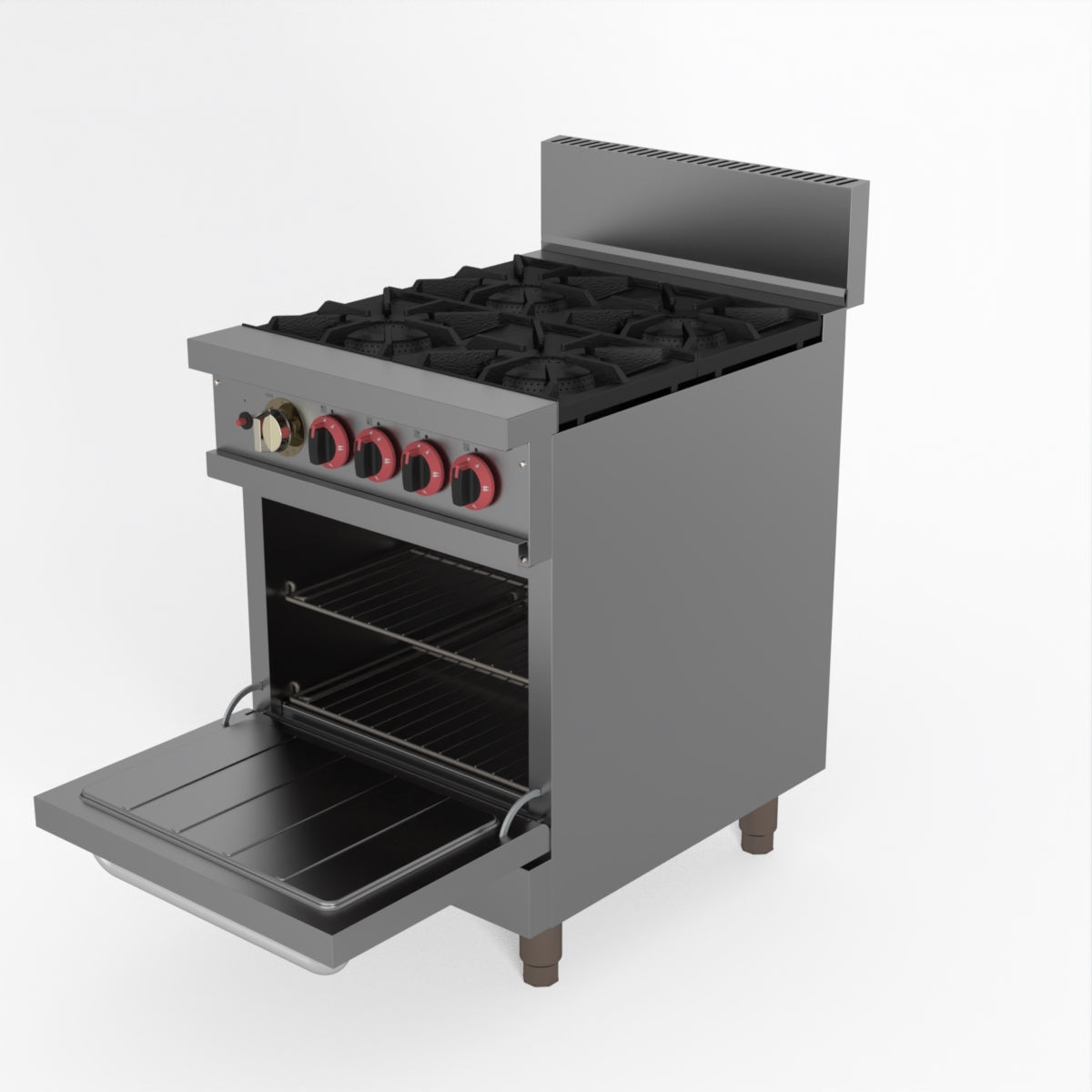 Gasmax 4 Burner With Oven Flame Failure GBS4TSLPG