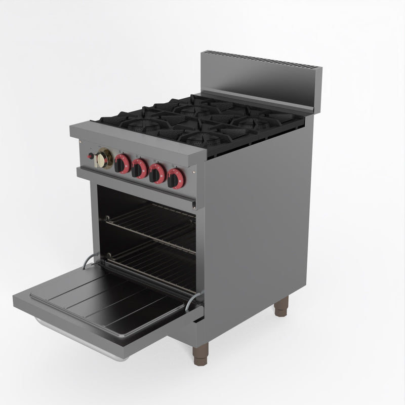 Gasmax 4 Burner With Oven Flame Failure GBS4TS