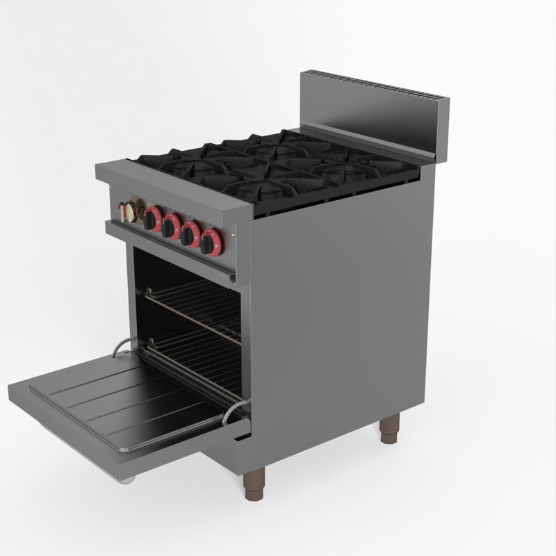 Gasmax 4 Burner With Oven Flame Failure GBS4TS