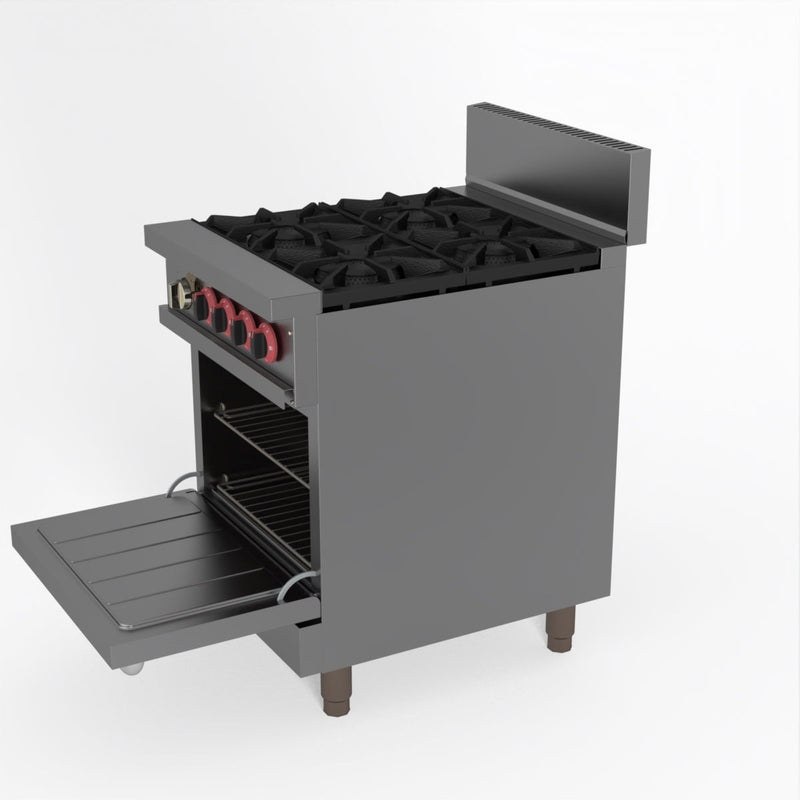 Gasmax 4 Burner With Oven Flame Failure GBS4TS