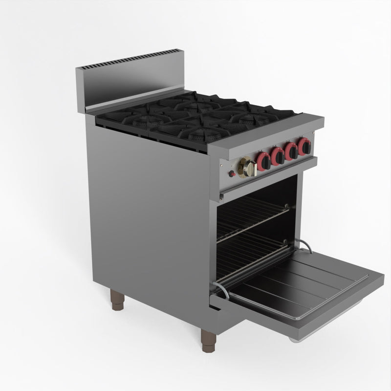 Gasmax 4 Burner With Oven Flame Failure GBS4TSLPG