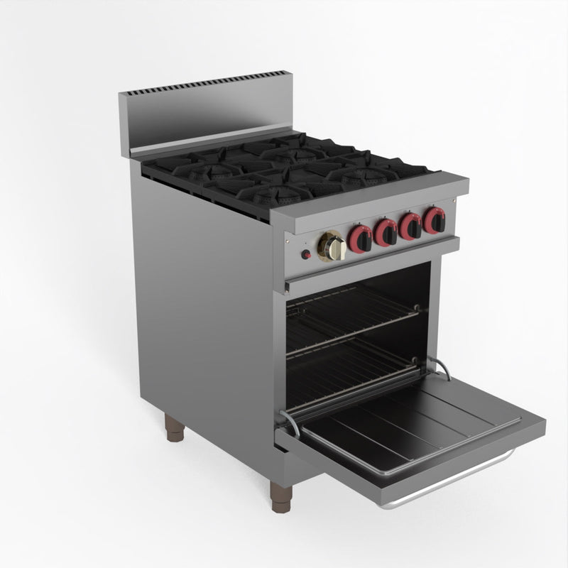 Gasmax 4 Burner With Oven Flame Failure GBS4TSLPG