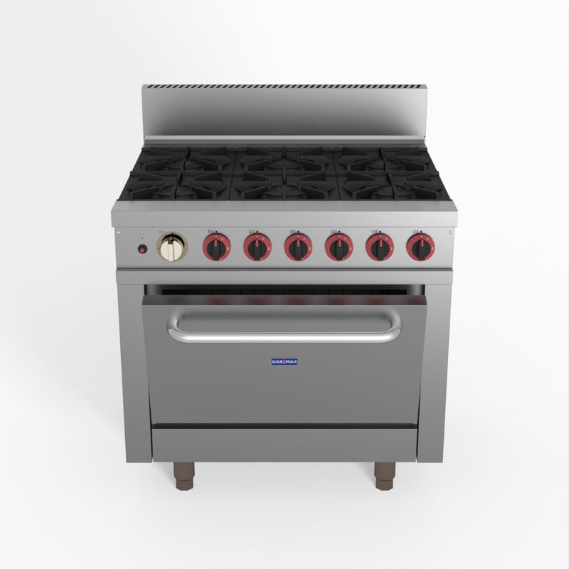 Gasmax 6 Burner With Oven Flame Failure GBS6TSLPG