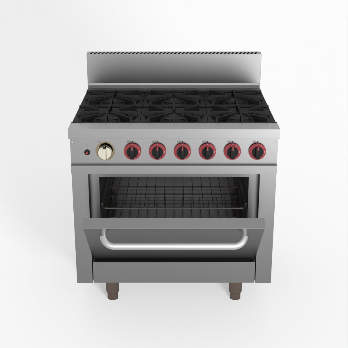 Gasmax 6 Burner With Oven Flame Failure GBS6TS