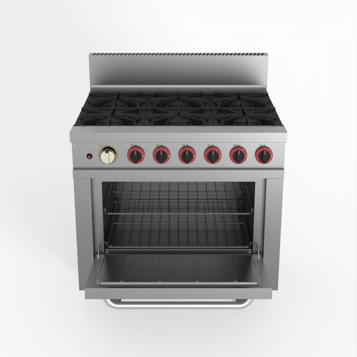 Gasmax 6 Burner With Oven Flame Failure GBS6TS