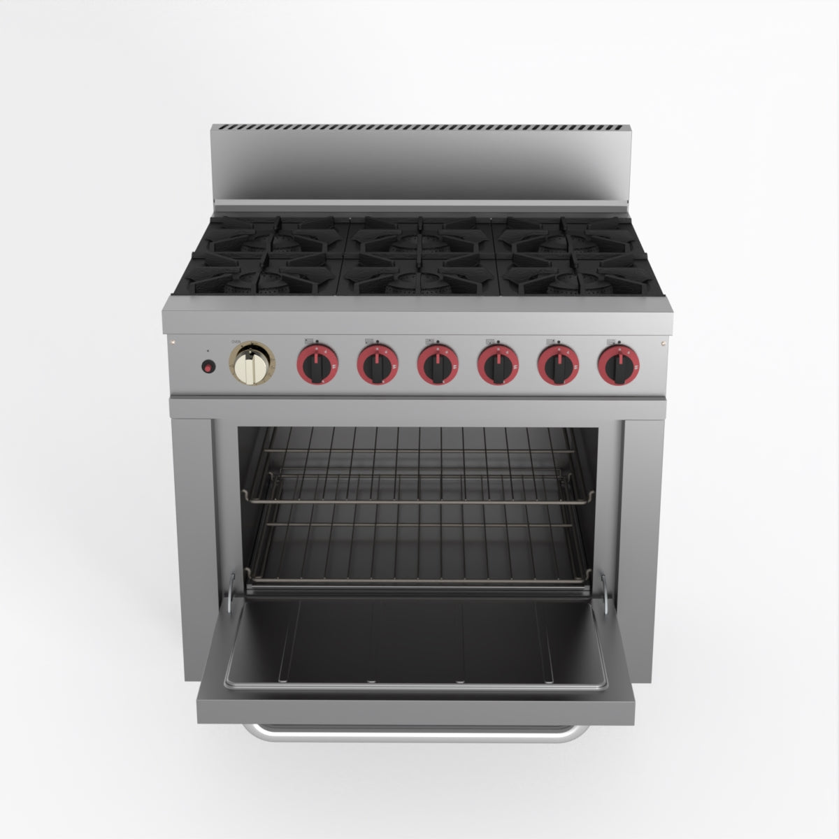 Gasmax 6 Burner With Oven Flame Failure GBS6TSLPG