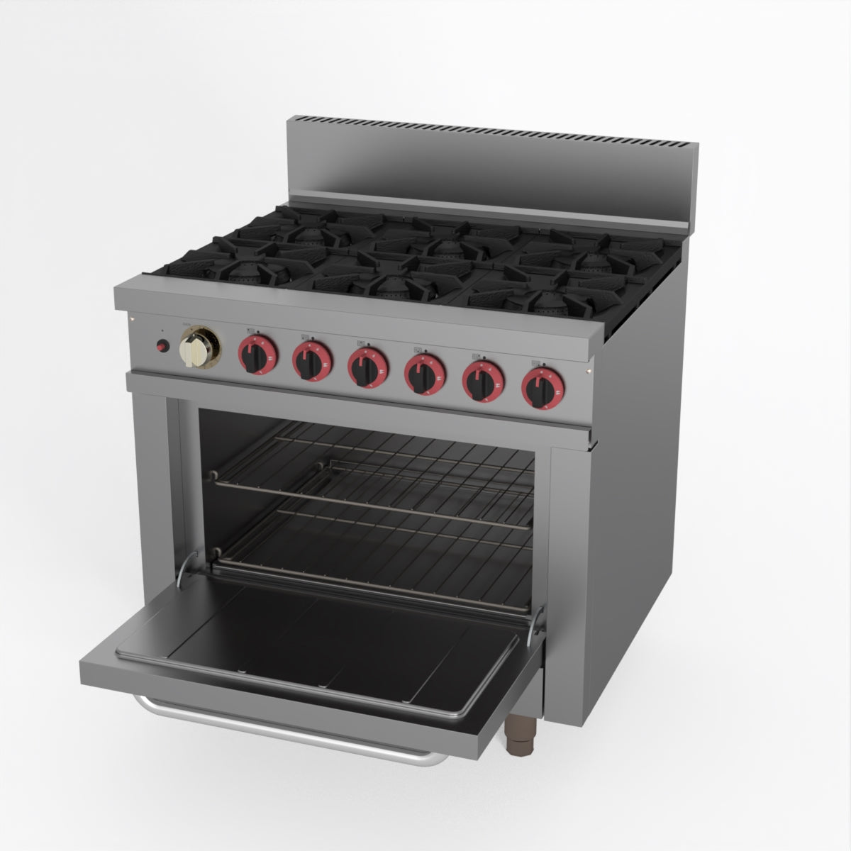 Gasmax 6 Burner With Oven Flame Failure GBS6TS