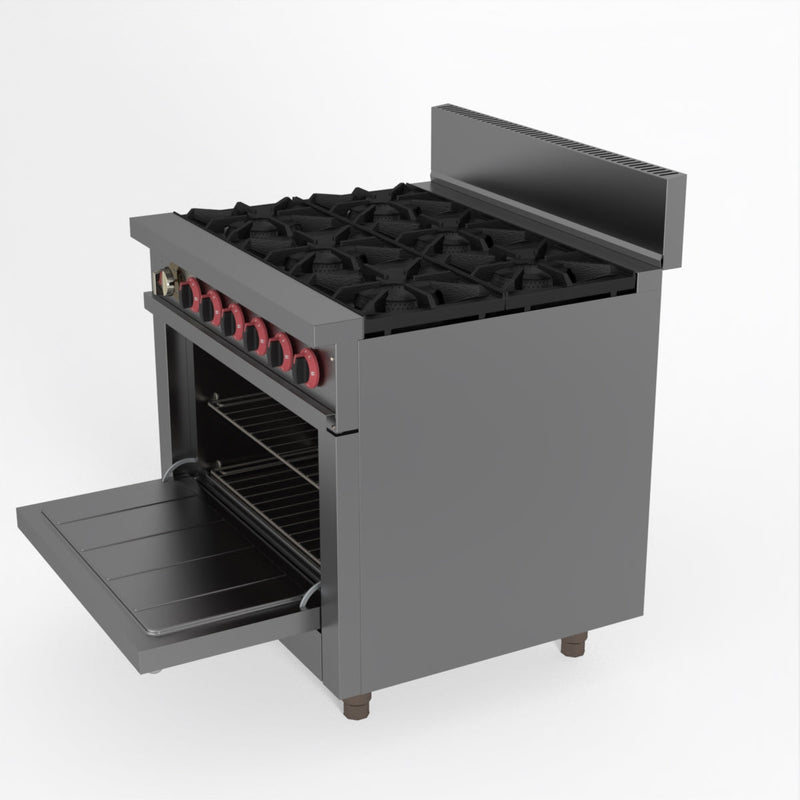 Gasmax 6 Burner With Oven Flame Failure GBS6TSLPG