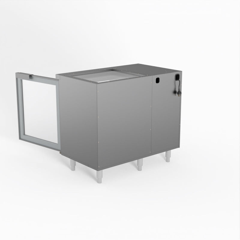 Skope 1 Glass Door Chiller - Stainless Steel