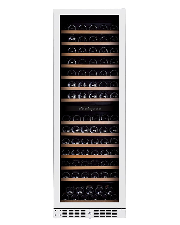 Grand Cru Alpine White & Timber 166DWT Wine Fridge