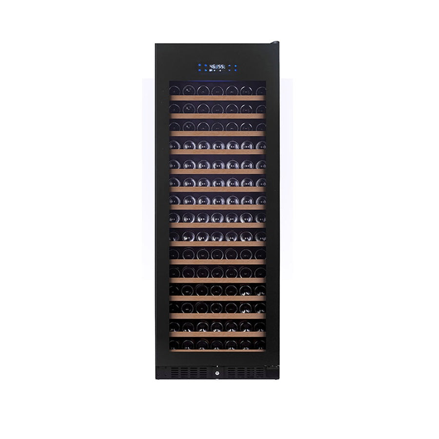 Grand Cru Pro Black & Timber 194PBT Wine Fridge (Right Door Hinge)