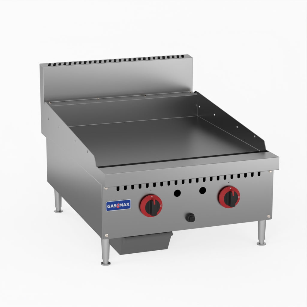 GasMAX Two Burner Lpg Griddle Top - GG-24LPG