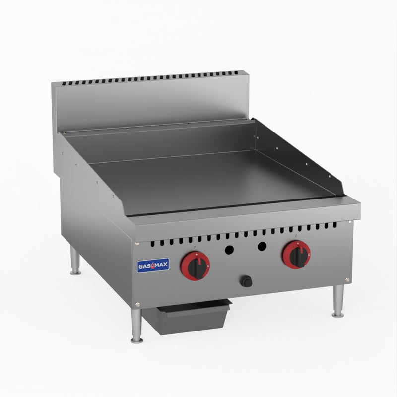 GasMax GG-24 Two Burner Griddle Top