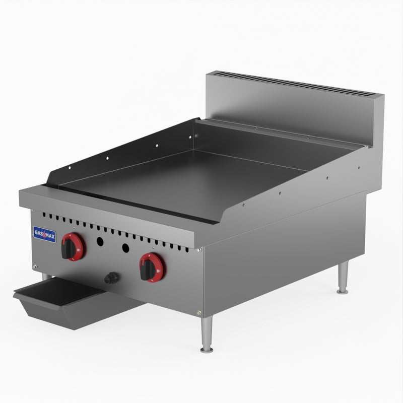 GasMax Two Burner Lpg Griddle Top GG-24LPG