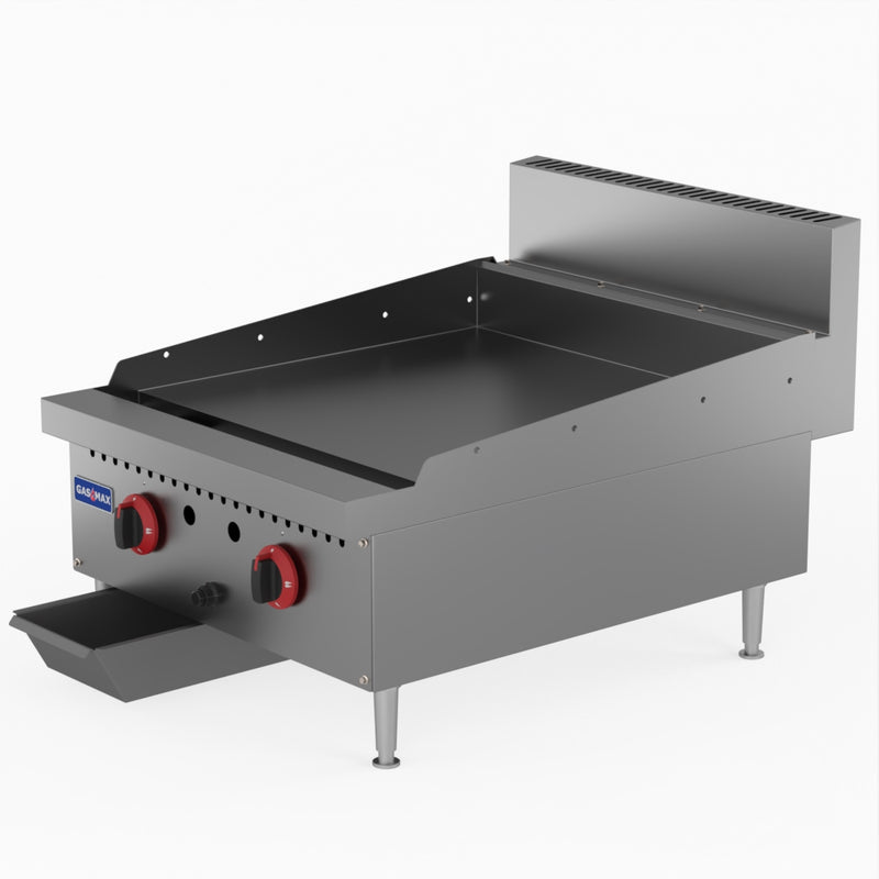 GasMax GG-24 Two Burner Griddle Top