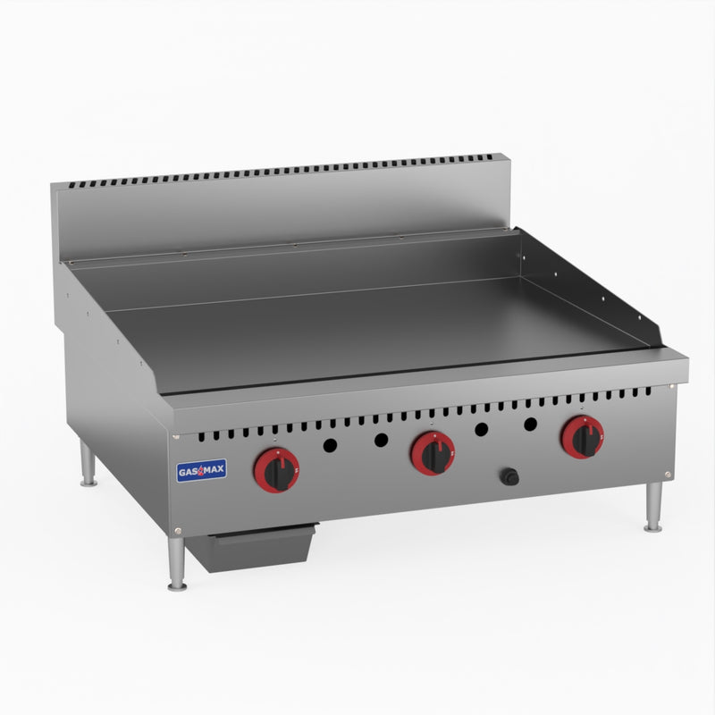 GasMax Three Burner Ng Griddle Top GG-36