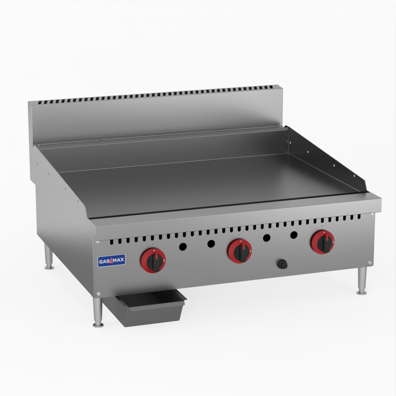 GasMax Three Burner Ng Griddle Top GG-36