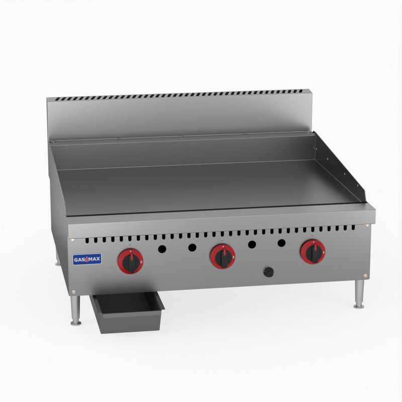 GasMax Three Burner Ng Griddle Top GG-36