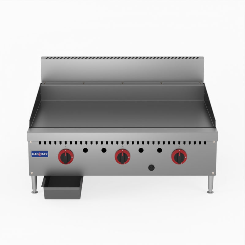 GasMax Three Burner Ng Griddle Top GG-36