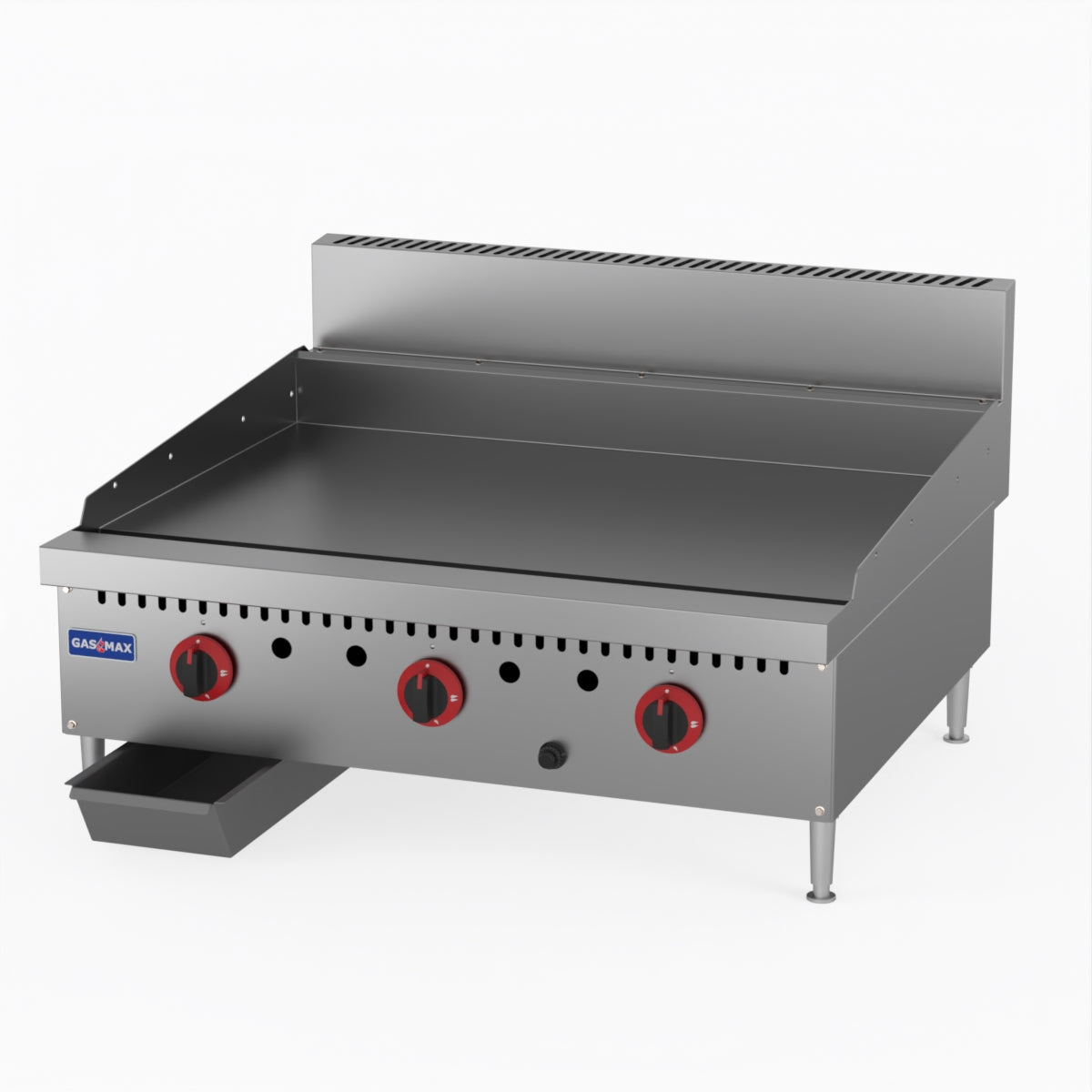 GasMax GG-36 Three Burner Griddle Top