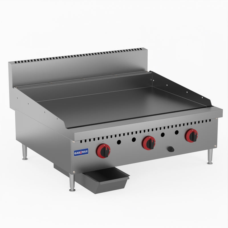 GasMax Three Burner Ng Griddle Top GG-36