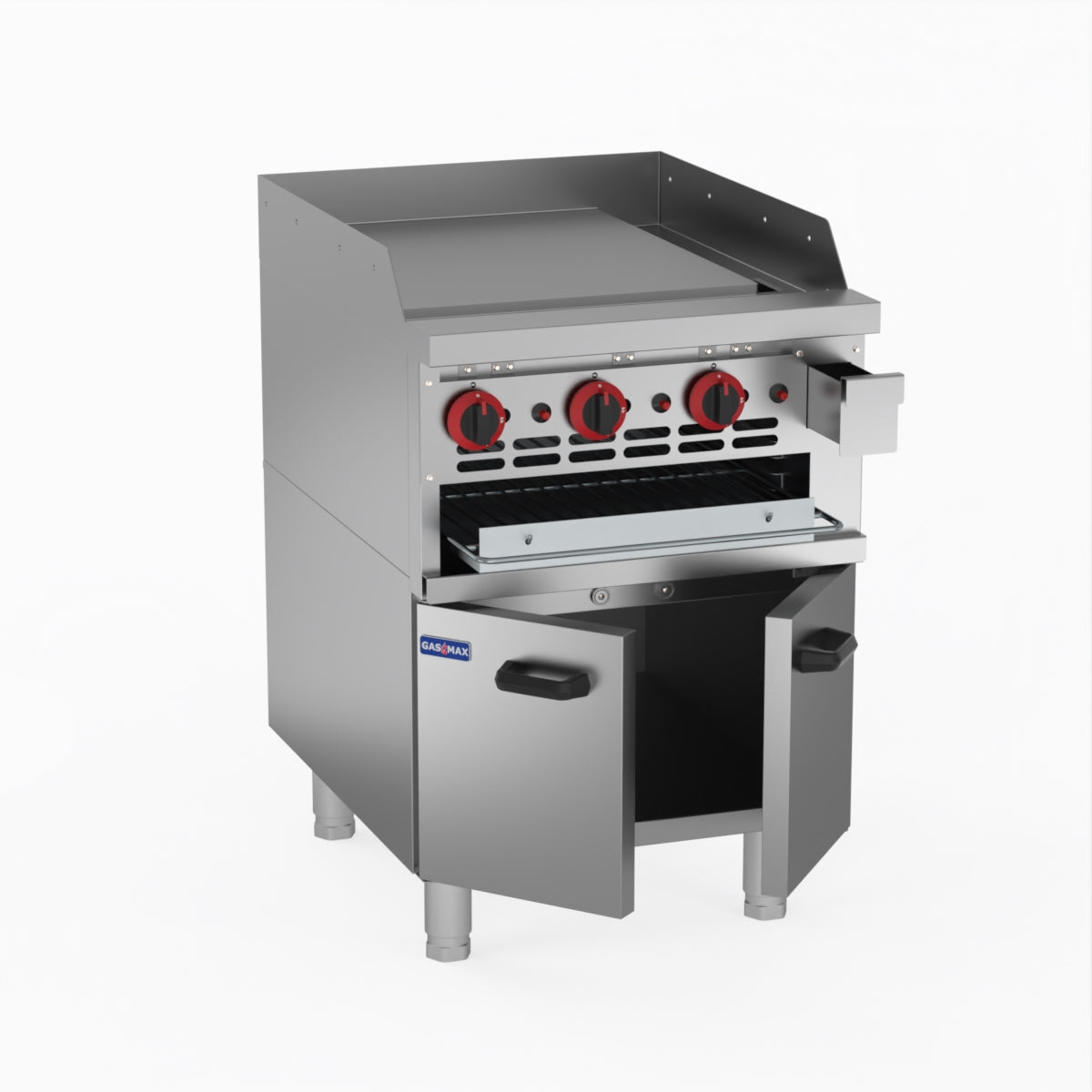 GasMax Gas Griddle And Gas Toaster With Cabinet GGS-24