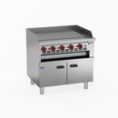 GasMAX Gas Griddle And Toaster With Cabinet GGS-36LPG