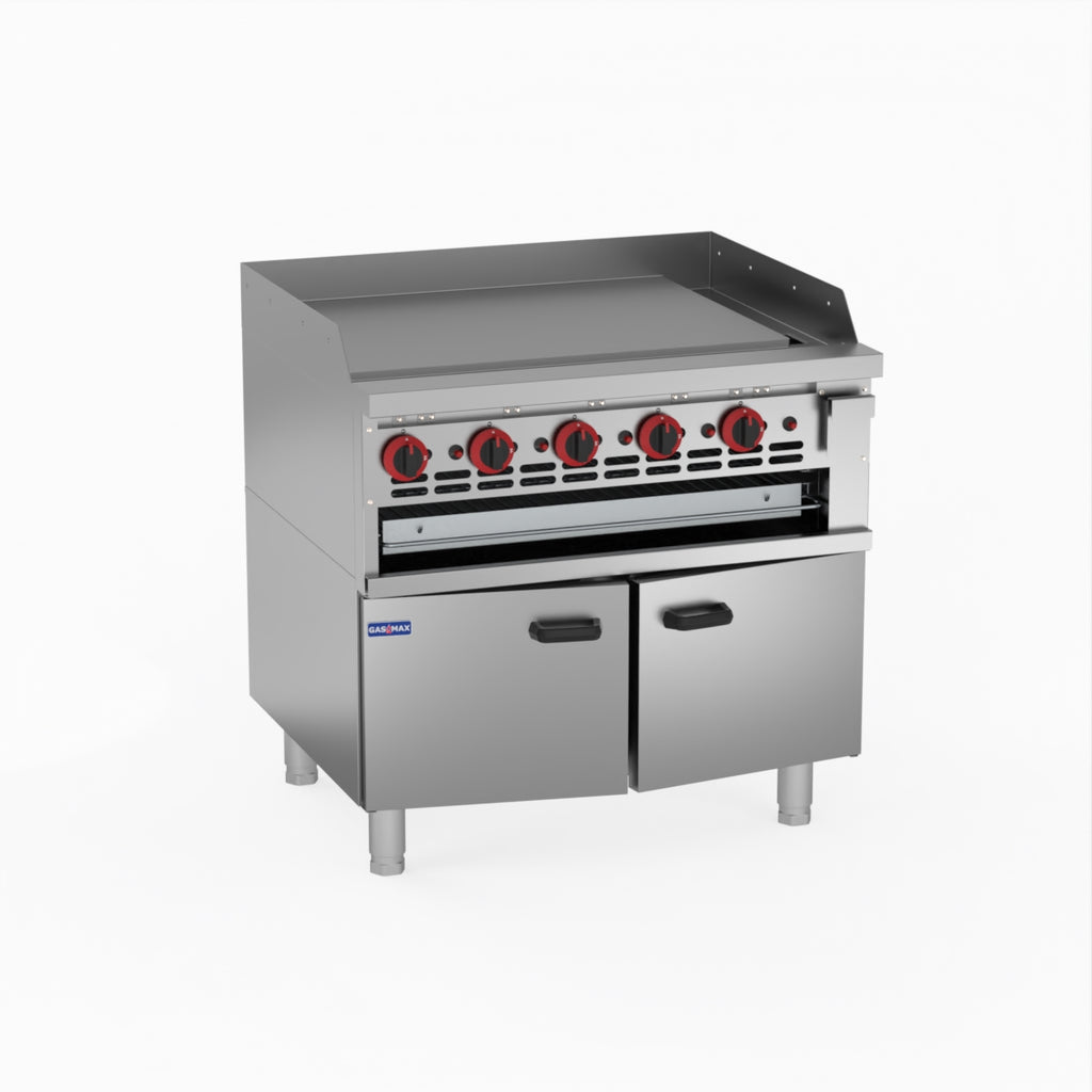 GasMAX Gas Griddle And Toaster With Cabinet GGS-36
