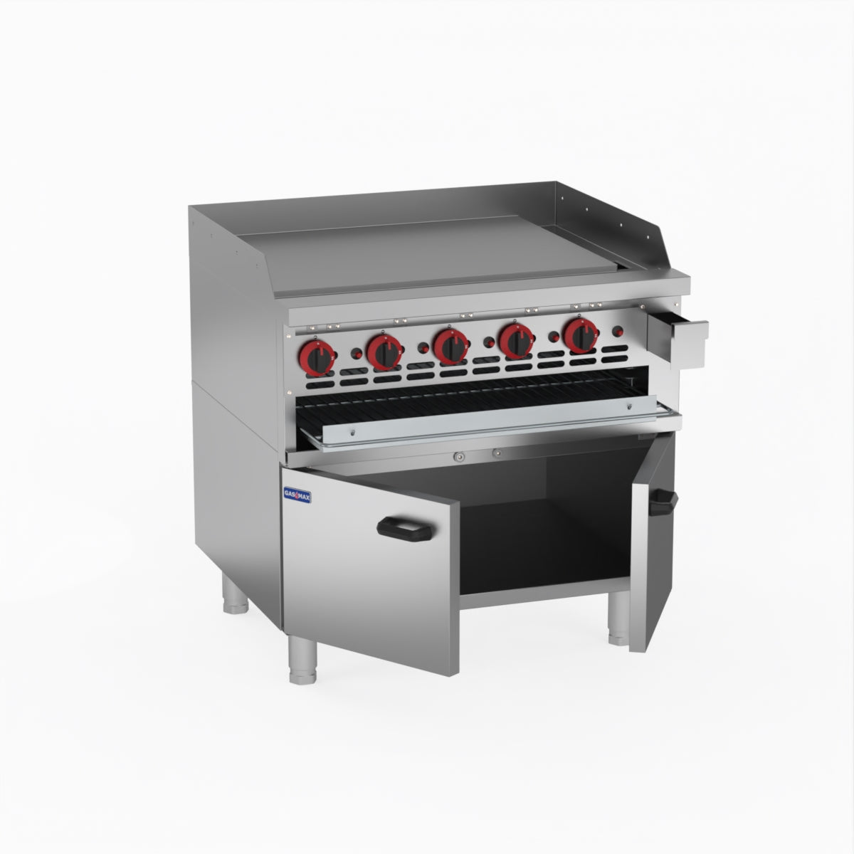 GasMax Gas Griddle And Gas Toaster With Cabinet GGS-36LPG