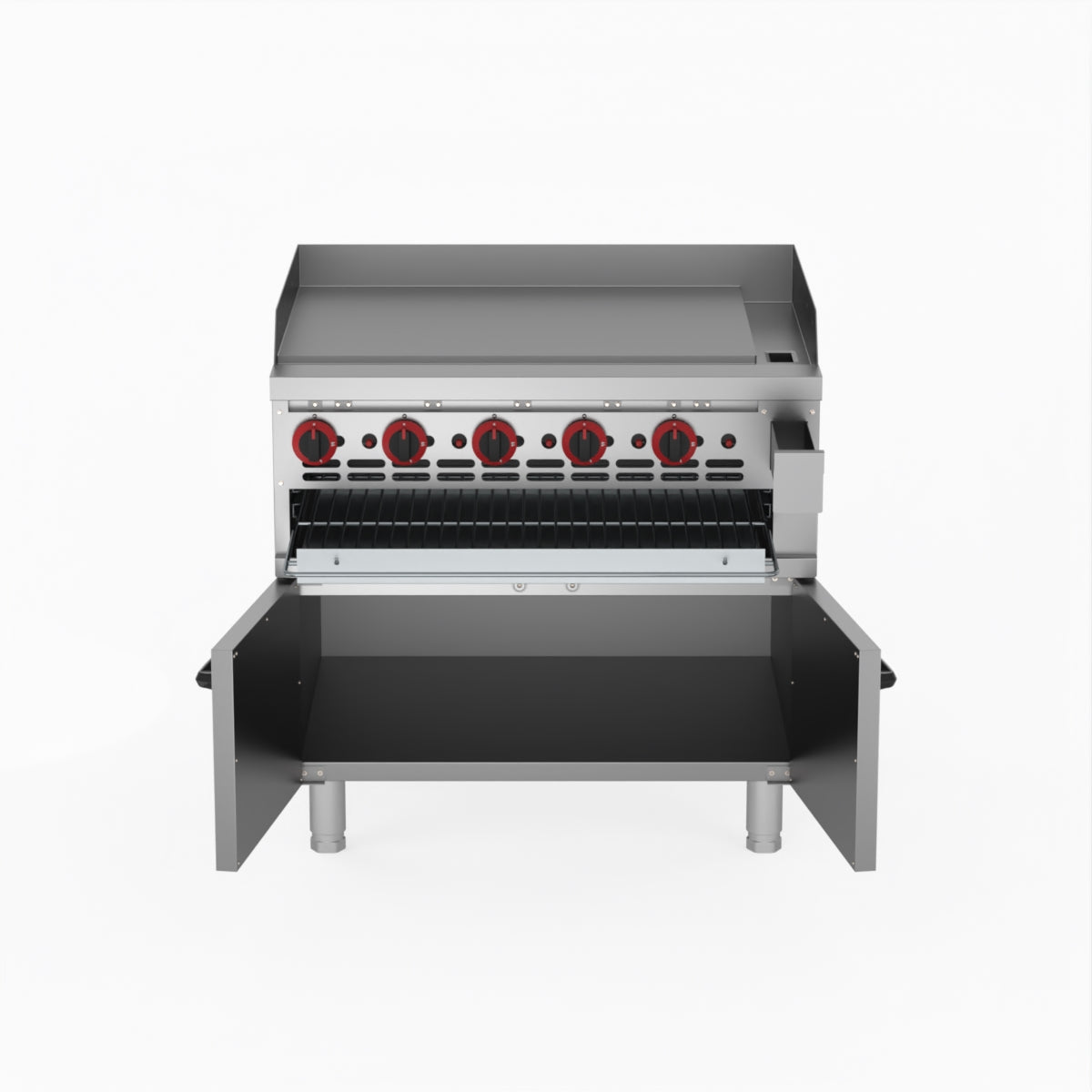 GasMax Gas Griddle And Gas Toaster With Cabinet GGS-36