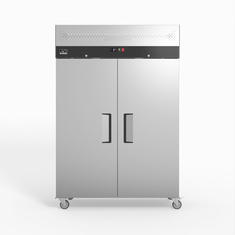 AG 1200 Litre Upright Double Door Stainless Steel Door Freezer GNX1200BT