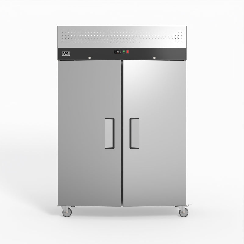 AG 1200 Litre Upright Double Door Stainless Steel Door Freezer GNX1200BT