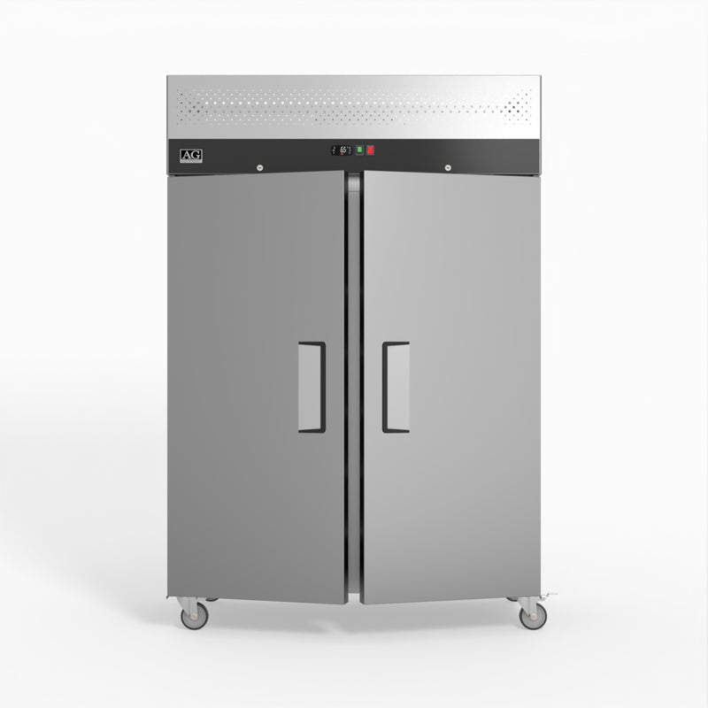 AG 1200 Litre Upright Double Door Stainless Steel Door Freezer GNX1200BT