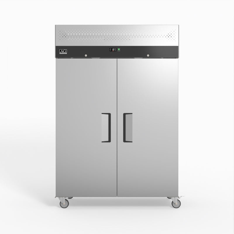 AG 1200 Litre Upright Double Door Stainless Steel Door Fridge GNX1200TN