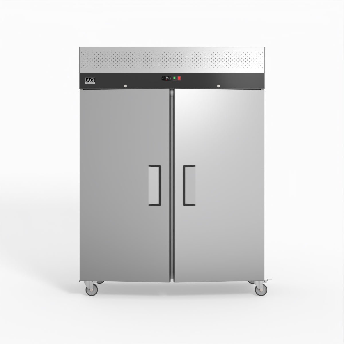 AG 1300 Litre Upright Double Door Stainless Steel Door Freezer