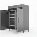 AG 1300 Litre Upright Double Door Stainless Steel Door Freezer