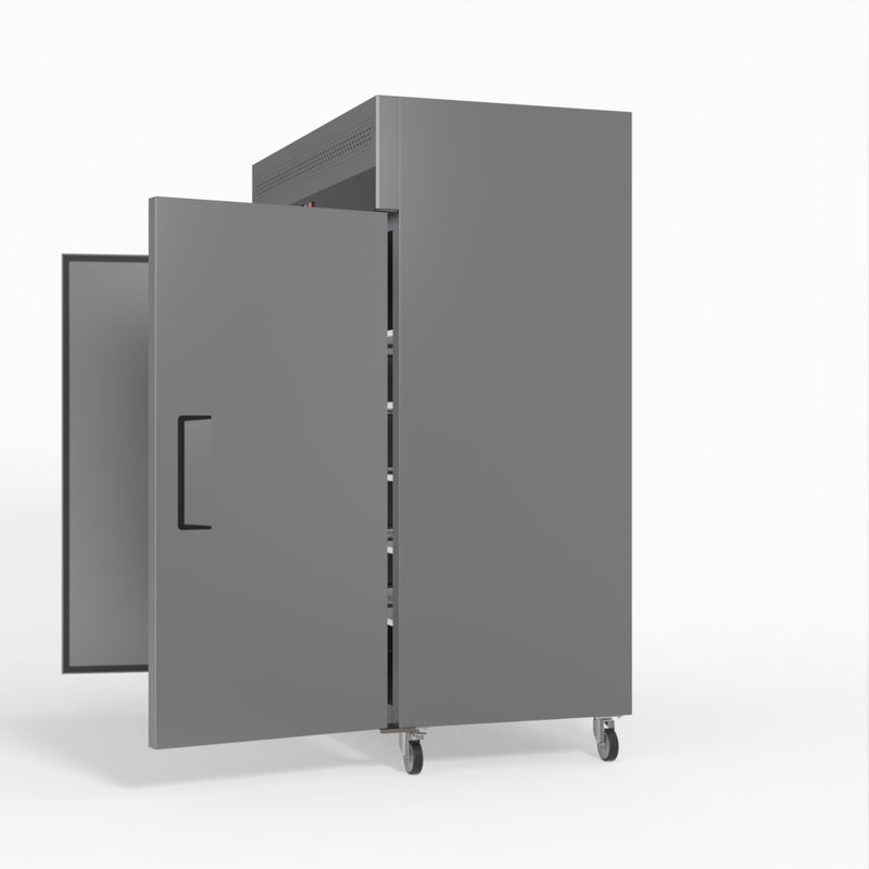 AG 1300 Litre Upright Double Door Stainless Steel Door Freezer