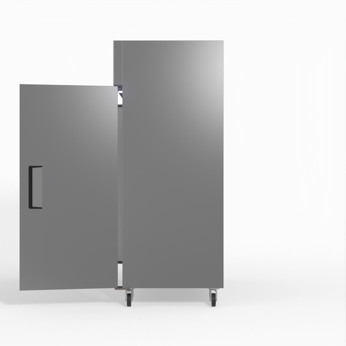 AG 1300 Litre Upright Double Door Stainless Steel Door Freezer