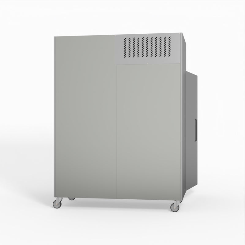 AG 1300 Litre Upright Double Door Stainless Steel Door Freezer