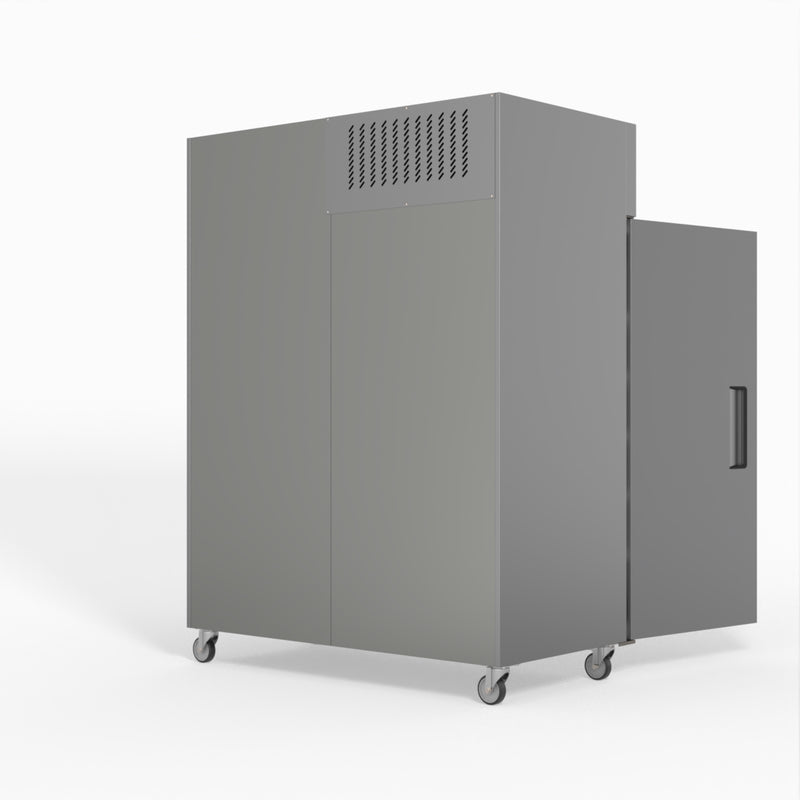 AG 1300 Litre Upright Double Door Stainless Steel Door Freezer