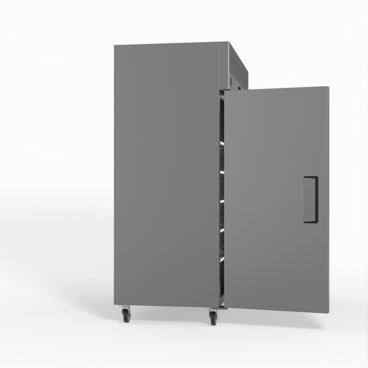 AG 1300 Litre Upright Double Door Stainless Steel Door Fridge