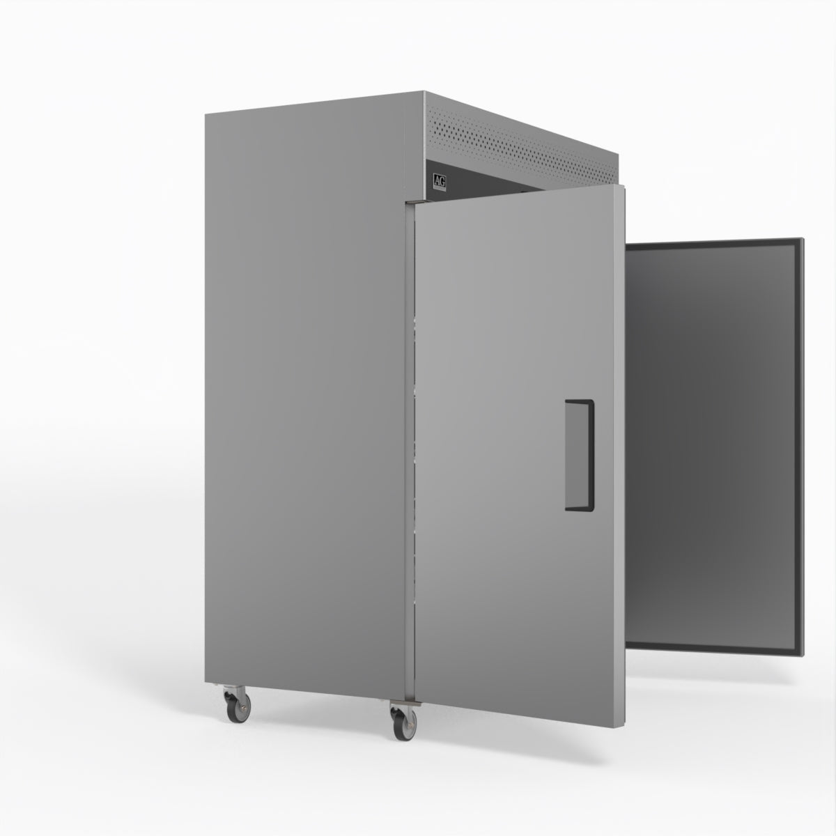 AG 1300 Litre Upright Double Door Stainless Steel Door Fridge