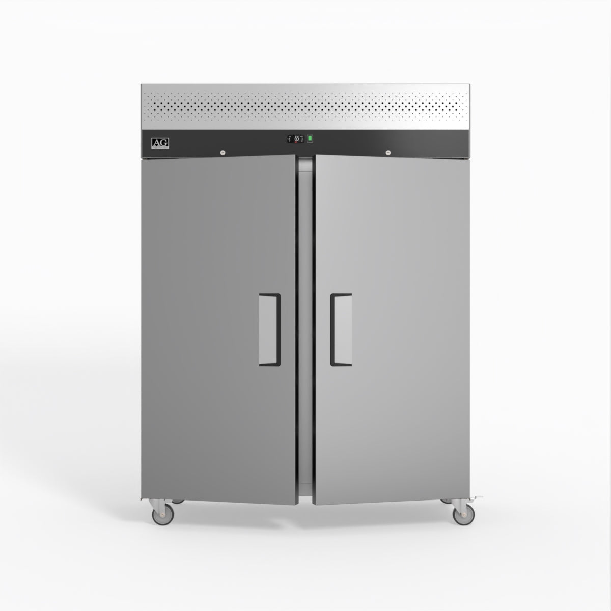 AG 1300 Litre Upright Double Door Stainless Steel Door Fridge